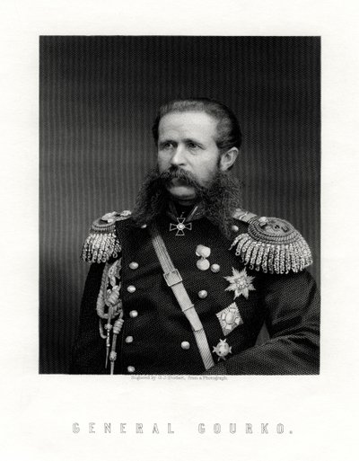 Iosif Vladimirovich Gurko ، المشير الروسي ، القرن التاسع عشر بواسطة جورج ج. ستودارت