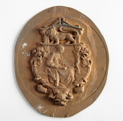 الجمعية الملكية للفنانين البريطانيين ، الشارة الرئاسية ، حوالي 1908-14 (نحاسي) بواسطة جورج جيمس فرامبتون