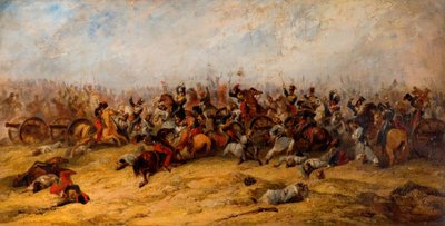 الصراع في البنادق ، بالاكلافا ، 1854. بواسطة جورج جونز