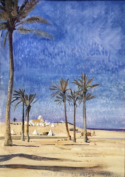 مصب وادي العريش بواسطة جورج لامبرت
