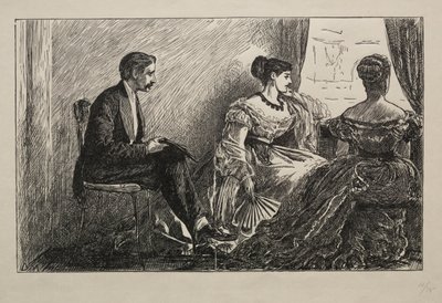 الكاميليا البيضاء ، 1868. بواسطة جورج لويس بالميلا بوسون دو مورير