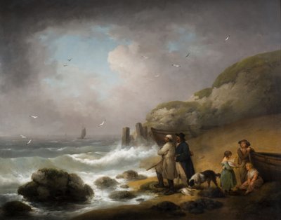 صيد طائر البحر 1795. بواسطة جورج مورلاند