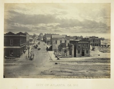 مدينة أتلانتا ، جورجيا ، رقم 2 ، 1866. بواسطة جورج إن بارنارد