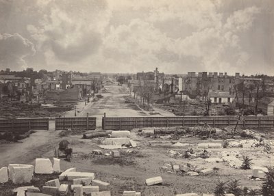 كولومبيا من مبنى الكابيتول ، 1865-1866. بواسطة جورج إن بارنارد