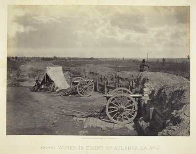 أعمال المتمردين أمام أتلانتا ، جورجيا ، رقم 4 ، 1864. بواسطة جورج إن بارنارد