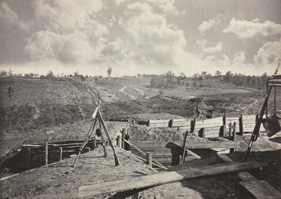 أعمال المتمردين أمام أتلانتا ، جورجيا ، رقم 5 ، 1865-1866. بواسطة جورج إن بارنارد