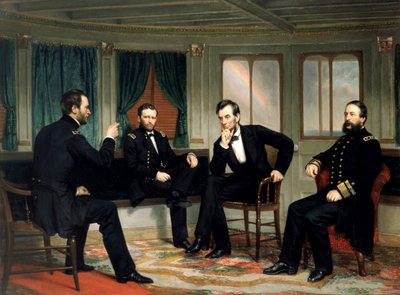 صانعو السلام ، حانة. 1868 (لون ليثو) بواسطة جورج بيتر الكسندر (بعد) هيلي