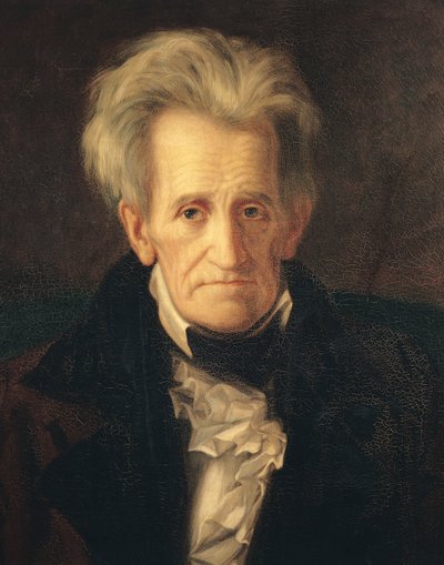 صورة لأندرو جاكسون بواسطة George Peter Alexander Healy