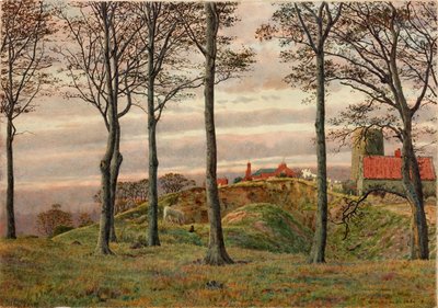 Windmills Hill ، Gateshead ، 1864 (قلم رصاص ومرحاض على ورق) بواسطة جورج برايس بويس