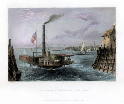العبارة في بروكلين ، نيويورك ، الولايات المتحدة الأمريكية ، 1838. بواسطة جورج ريتشاردسون