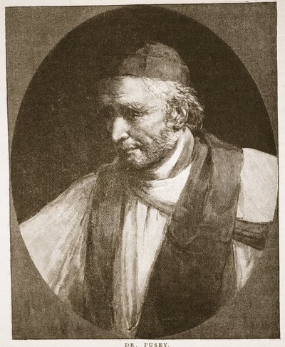 د. بوزي ، رسم توضيحي من "كنيسة إنجلترا: تاريخ للشعب" بقلم HDM Spence-Jones ، حانة. ج .1910 (صورة بني داكن) بواسطة جورج ريتشموند