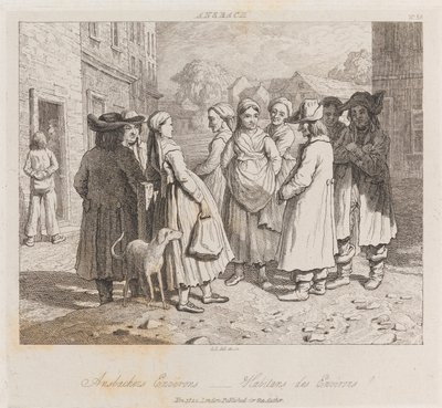 Anbachers ، أنسباخ ، حوالي عام 1821 (الحفر) بواسطة جورج روبرت لويس