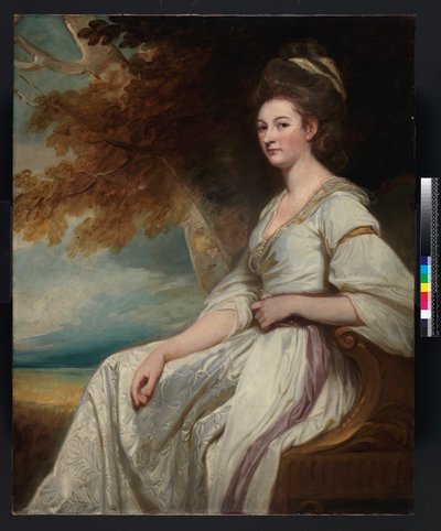 صورة للسيدة بيل بونيل ، 1779-1780 بواسطة جورج رومني