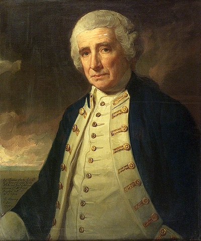 الأدميرال جون فوربس (1714-1796) بواسطة جورج رومني