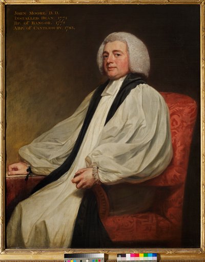 جون مور (عميد كانتربري 1771-1775)، حوالي 1780 (لوحة زيتية) بواسطة جورج رومني