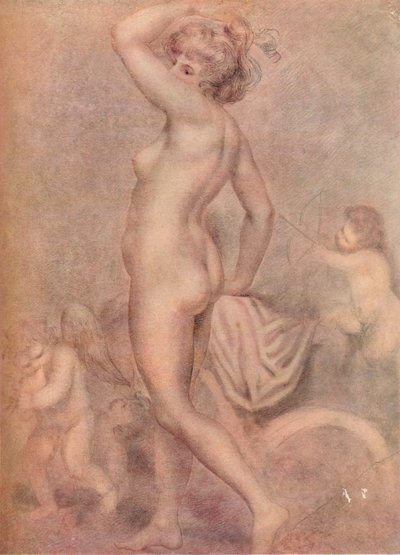 سيدة هاميلتون كربة إلهة ، c1790 ، 1920. بواسطة جورج رومني