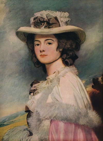 السيدة ديفيز دافنبورت ، 1782-1784 بواسطة جورج رومني