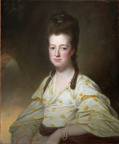 Portrait of Dorothy Cavendish, Duchess of Portland, c.1772 (oil on canvas) بواسطة جورج رومني