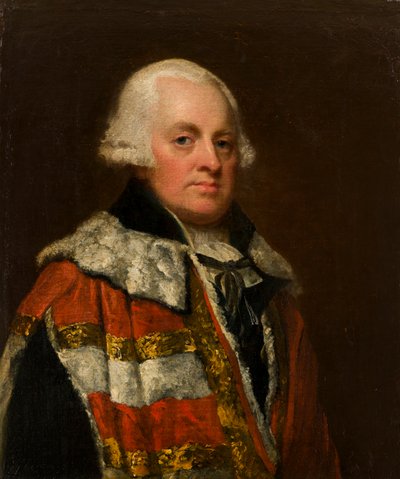 صورة هنري الأول لورد برادفورد ، 1765-1800 (زيت على قماش) بواسطة جورج رومني