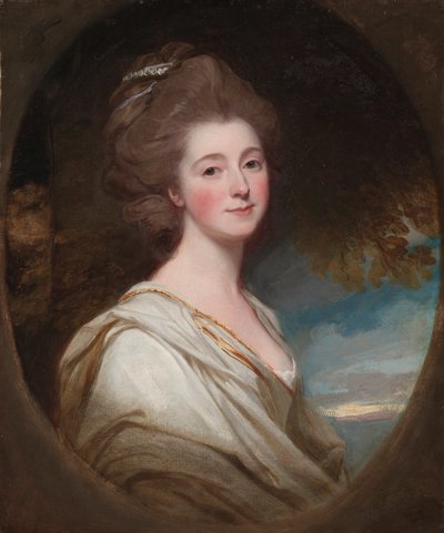صورة لجين هوسكينز، ج. 1778-1780 (زيت على قماش) بواسطة جورج رومني