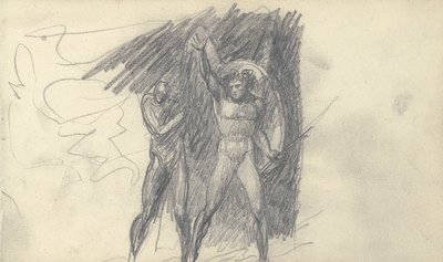 رسم كراسة الرسم بواسطة جورج رومني