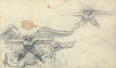 رسم كراسة الرسم بواسطة جورج رومني