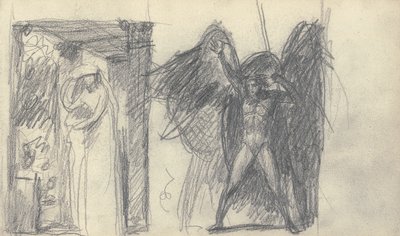 رسم كراسة الرسم بواسطة جورج رومني