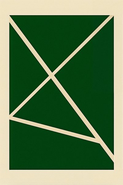 المحاذاة، 2025 (أكريليك على قماش الكانفاس) بواسطة جورج روزالي