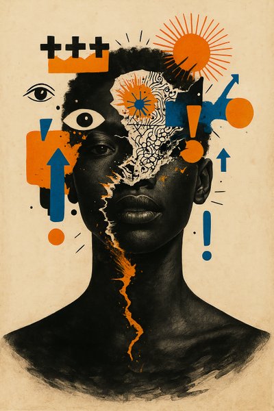 ما بعد البقاء على قيد الحياة، 2025 (أكريليك على قماش الكانفاس) بواسطة George Rosaly