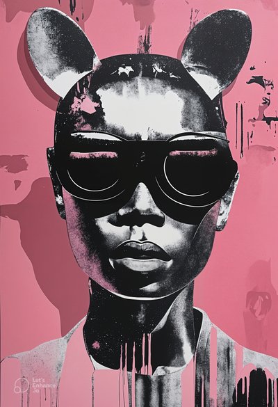 الطموح الأعمى، 2024 (أكريليك على قماش) بواسطة جورج روزالي