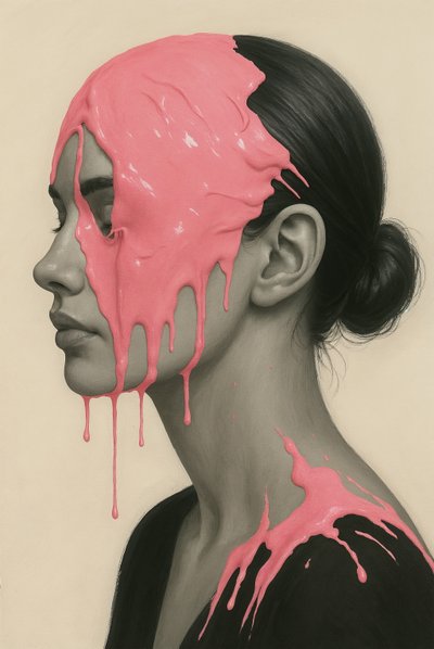 ذاكرة الجسد، 2025 (أكريليك على قماش الكانفاس) بواسطة جورج روزالي