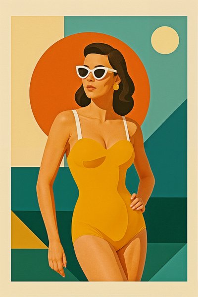 عقلية الساعة الذهبية، 2025 (أكريليك على قماش) بواسطة جورج روزالي