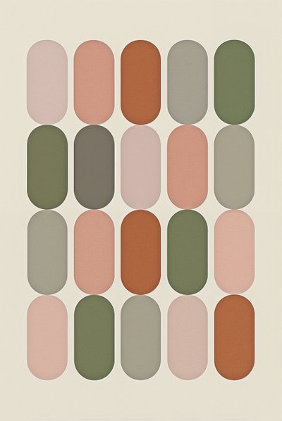 المسار المتناسق، 2025 (أكريليك على قماش الكانفاس) بواسطة جورج روزالي