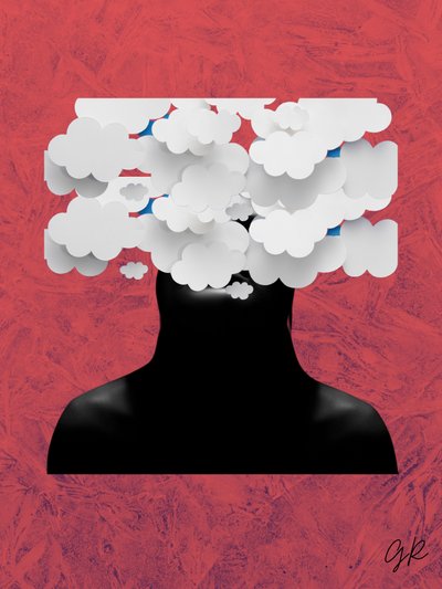 الرأس فوق السحاب (رقمي) بواسطة جورج روزالي