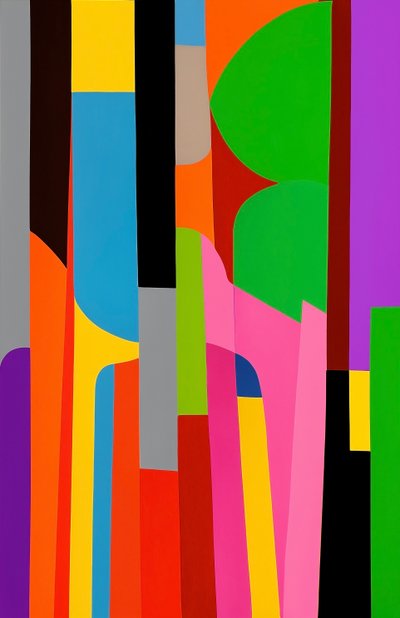 وجهات نظر متغيرة، 2025 (أكريليك على قماش الكانفاس) بواسطة George Rosaly