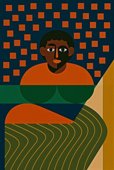 رؤية غير اعتذارية، 2025 (أكريليك على قماش الكانفاس) بواسطة جورج روزالي