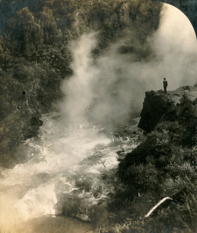 الشمبانيا مرجل ، Wairakei ، نيوزيلندا ، c1909. بواسطة جورج روز
