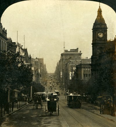 مدن الجنوب المشمس ، ملبورن ، فيكتوريا ، أستراليا ، 1909. بواسطة جورج روز