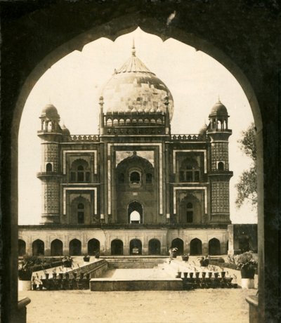 Safdarjungs Tomb ، دلهي ، الهند ، c1909. بواسطة جورج روز