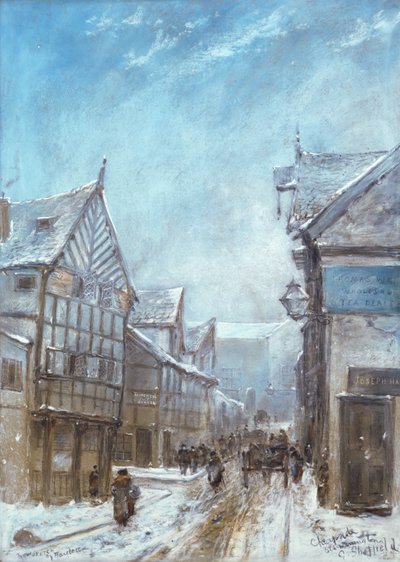 Old Cheapside ، وارينغتون ، 1864 بواسطة جورج شيفيلد