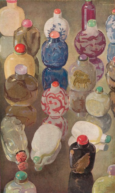 زجاجات السعوط الصينية ، c1923. بواسطة جورج شيرينغهام