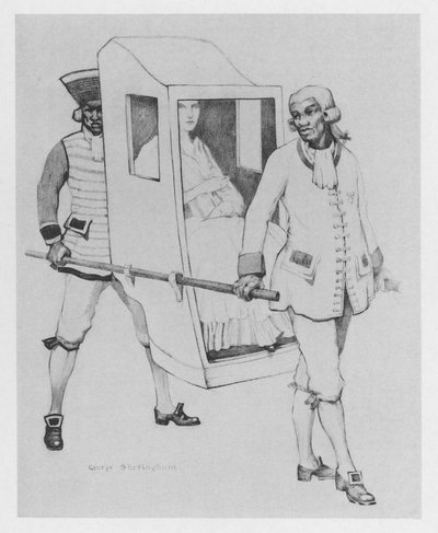رسم توضيحي لـ The Duenna بواسطة Sheridan (لون ليثو) بواسطة جورج شيرينغهام