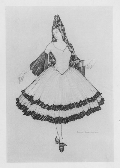 رسم توضيحي لـ The Duenna بواسطة Sheridan (لون ليثو) بواسطة جورج شيرينغهام