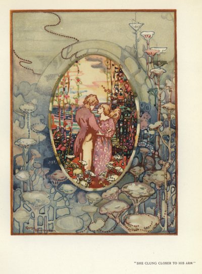 Illustration for The Happy Hypocrite by Max Beerbohm (colour litho) بواسطة جورج شيرينغهام