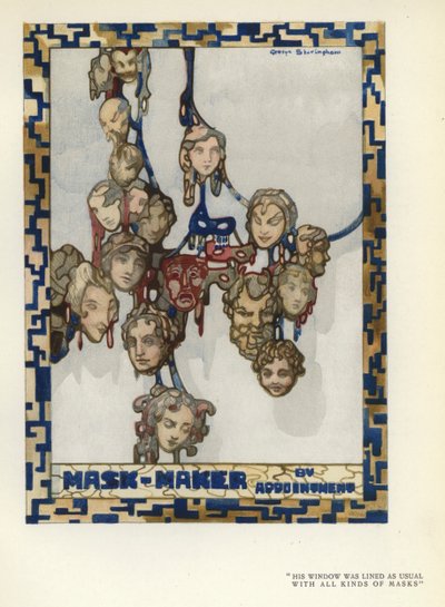 Illustration for The Happy Hypocrite by Max Beerbohm (colour litho) بواسطة جورج شيرينغهام