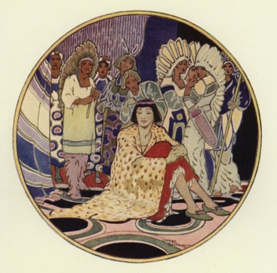 The people were all gathered for the wedding (colour litho) بواسطة جورج شيرينغهام