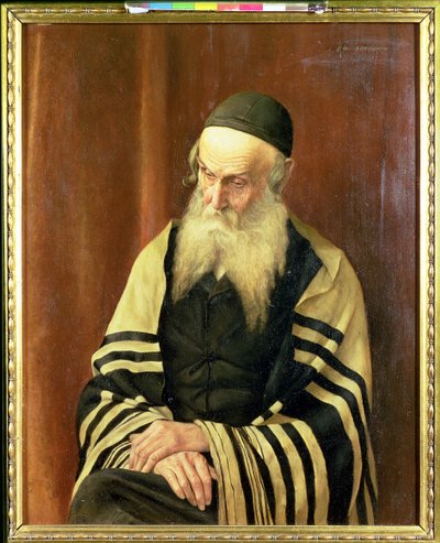 حاخام اشكنازي من القدس بواسطة جورج شيروود هانتر