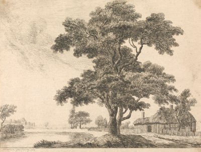 منظر طبيعي مع قلعة وندسور بواسطة جورج سيمون هاركورت