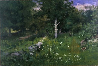 أوراق الشجر الصيفية بواسطة جورج سنر. إنيس