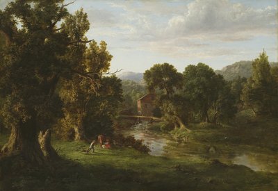 الطاحونة القديمة ، 1849 بواسطة جورج سنر. إنيس